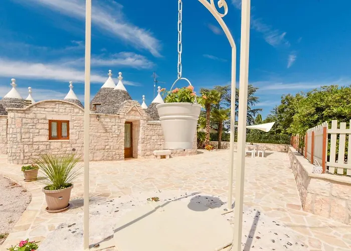 公寓 Trulli Colebe With Private Pool *