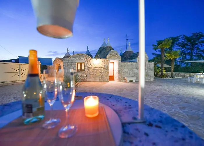 Trulli Colebe With Private Pool 公寓