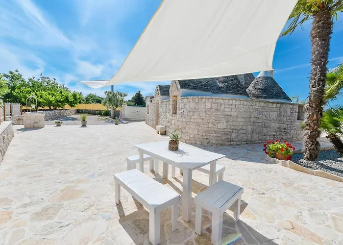 Trulli Colebe With Private Pool 公寓 *